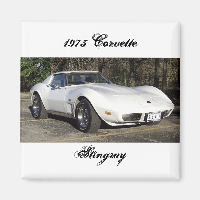 1975 Corvette Stingray magnet (Front)