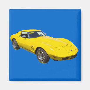 1975 Corvette Stingray Sports Car Magnet