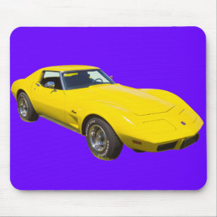 1975 Corvette Stingray Sports Car Mouse Pad