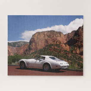 1975 Corvette & Zion National Park Puzzle