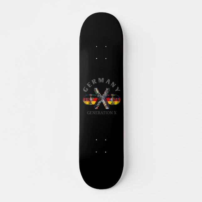 1975 Generation X Germany Skateboard (Front)