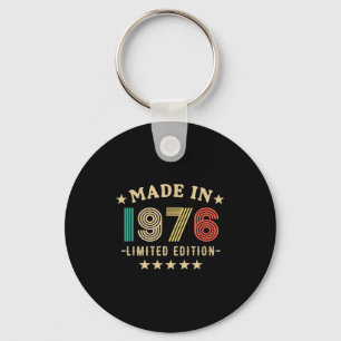 1976 50th Birthday,50th 2026 For Him, Dad,father's Keychain