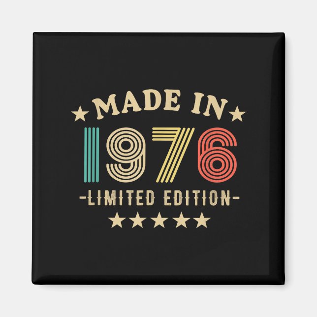 1976 50th Birthday,50th 2026 For Him, Dad,father's Magnet (Front)