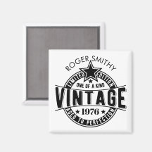 1976 50th Birthday Vintage Aged to perfection