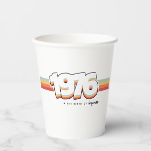 1976 The birth of legends Paper Cups