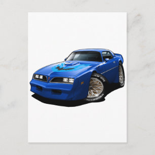 1977-78 Trans Am Blue Postcard