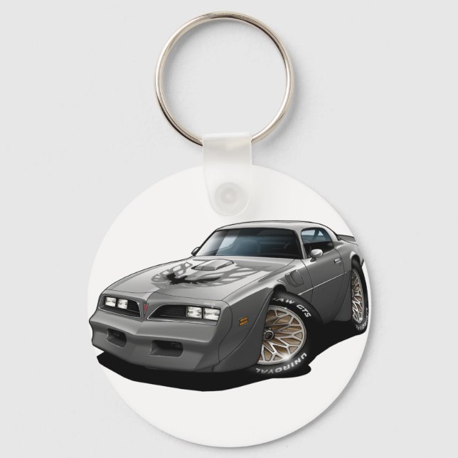 1977-78 Trans Am Silver Keychain (Front)