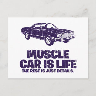 1977 Chevrolet El Camino Postcard