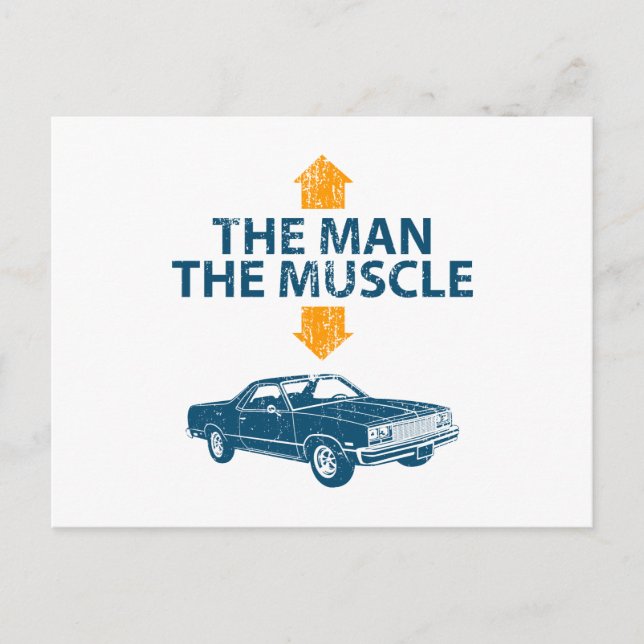 1977 Chevrolet El Camino Postcard (Front)