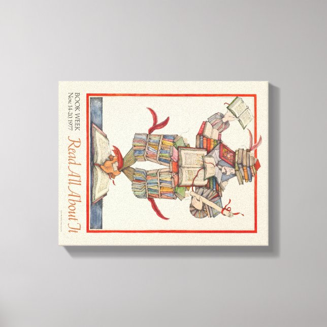 1977 Children's Book Week Canvas Print (Front)