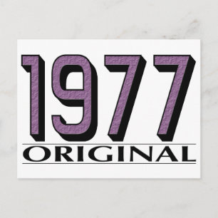 1977 Original Postcard