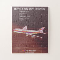 1977 vintage style Airliner poster