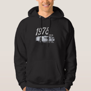 1978 78 trans am vintage black car MUSCLE CARS 70s Hoodie