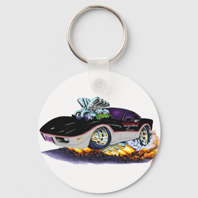 1978 Corvette Indy Pace Car Keychain (Front)