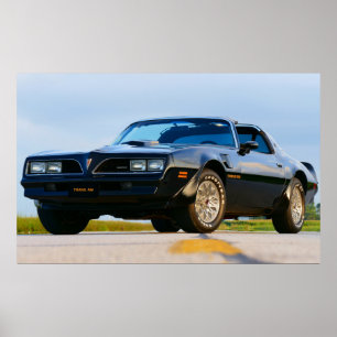 1978 Firebird Trans Am Poster