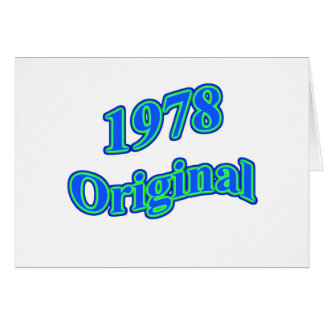 1978 Original Blue Green