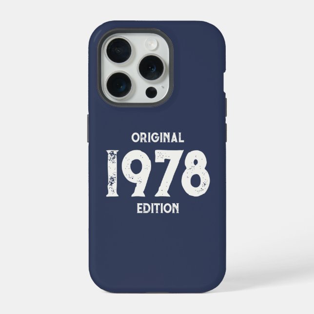 1978 Original Edition iPhone Case (Back)