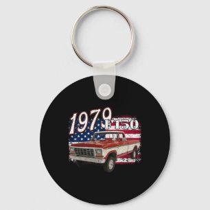 1979 79 F150 4th Of July American Keychain