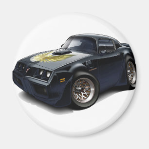 1979-81 Trans Am Black Car Magnet