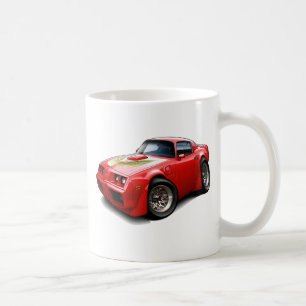 1979-81 Trans Am Red Car Coffee Mug