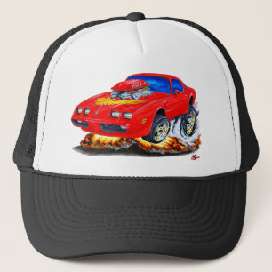1979-81 Trans Am Red Car Trucker Hat