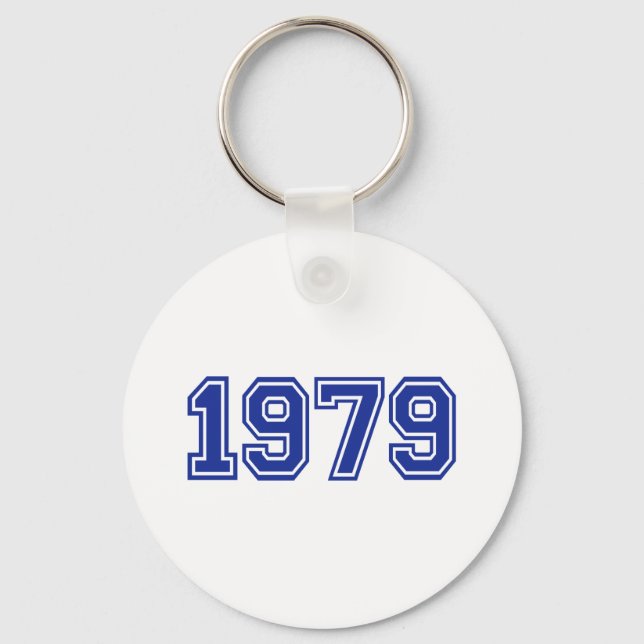 1979 Birthday Keychain (Front)