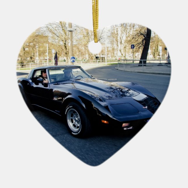 1979 Corvette Classic Sportscar Ceramic Ornament (Front)