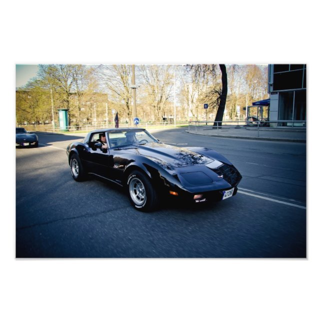 1979 Corvette Classic Sportscar Photo Print (Front)