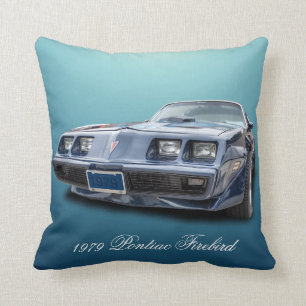 1979 PONTIAC FIREBIRD THROW PILLOW