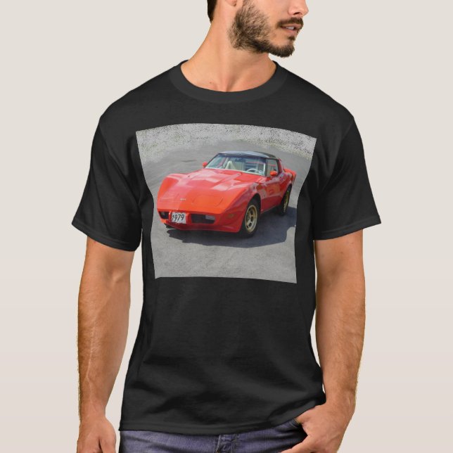 1979 Red Corvette T-Shirt (Front)
