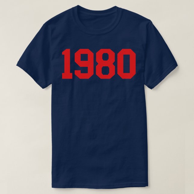 1980 6 T-Shirt (Design Front)