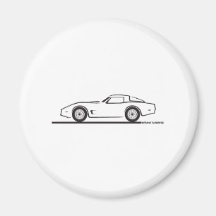 1980-82 Chevrolet Corvette Magnet