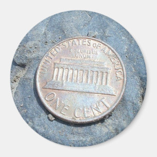 1980 American Penny (Front) Magnet