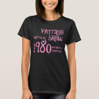 1980 Birthday Year Vintage Brew Gift for Her