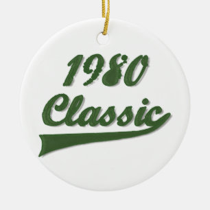 1980 Classic Ceramic Ornament