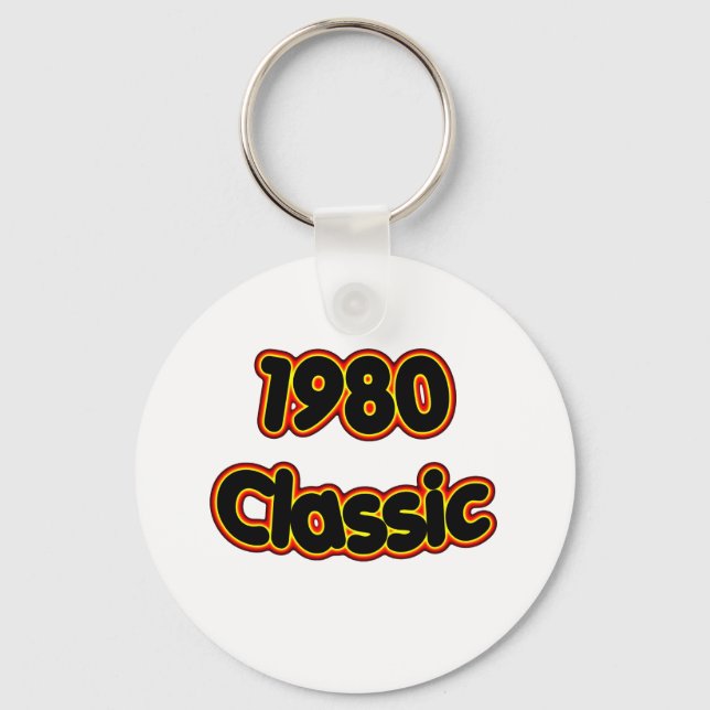 1980 Classic Keychain (Front)