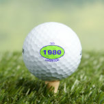 1980 Editable Birthday Year Personalized Green Golf Balls<br><div class="desc">1980 Editable Birthday Year Personalized Green Golf Balls  for the cool dad,  papa,  uncle,  brother cousin golfer. Add his first name,  last name or monogram.</div>