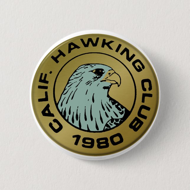 1980 Hemet 2 Inch Round Button (Front)