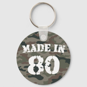 1980 Made in 80 Keychain