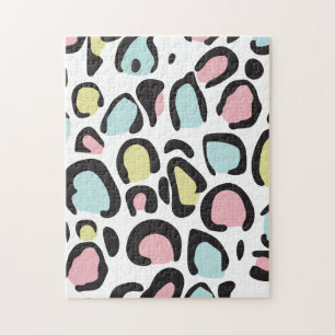 1980s Animal print pattern Jigsaw Puzzle