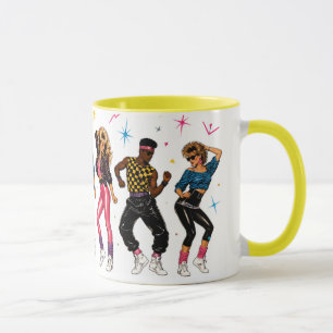 1980s Dance Party Mug