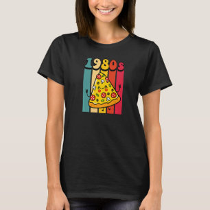 1980s Pizza Party Retro Vintage Back To The 80s Th T-Shirt