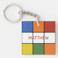 1980s Puzzle Cube Game Toy Personalized