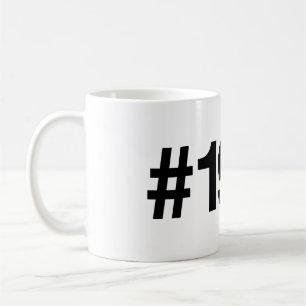 1981 Hashtag 44 Birthday Anniversary Coffee Mug