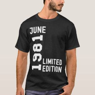 1981 June  Happy Birthday Party T-Shirt