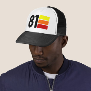 1981 Retro Birthday Poly Foam Trucker Hat