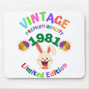 1981 Vintage Mouse Pad