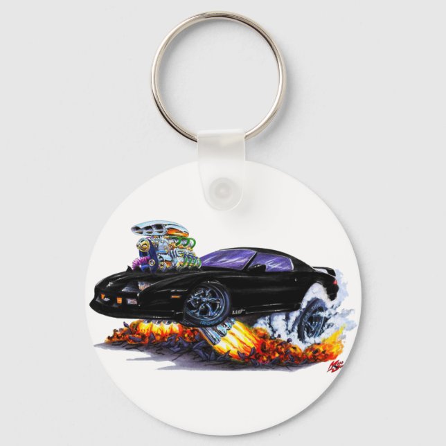 1982-92 Camaro Black Car Keychain (Front)