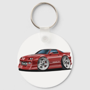 1982-92 Camaro Maroon Car Keychain