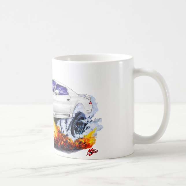 1982-92 Camaro White Car Coffee Mug (Right)